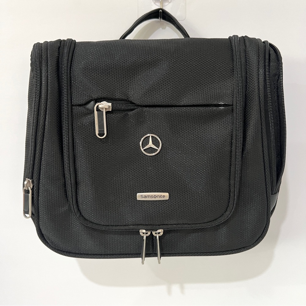 NWT SAMSONITE MERCEDES BENZ Black Men's TOILETRY Bag